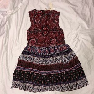 Patterned dress-NWT